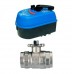 Кран шаровый двухходовой IVR 230 DN40 (1 1/2") с электроприводом FIRST UNI 3P с ручным дублером