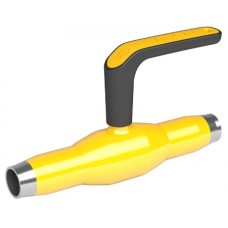 Кран шаровый стальной ПП под приварку для газа (газовый) VEXVE DN15 PN40
