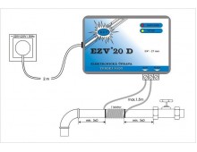 EZV 32D прибор электромагнитной обработки воды, фильтр воды EZV 5/4 "(42) (kvs 1.0-3.4)