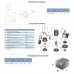 Насос канализационный с ножом (нерж) 1.1кВт Hmax 7м Qmax 230л/хв AQUATICA (773331) 