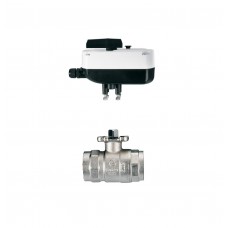 Кран шаровый двухходовой IVR 230 DN40 (1 1/2") с электроприводом IVR 218 Motorhead 220Вт. (230+218)