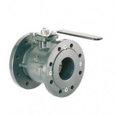 Кран шаровый чугунный фланцевый DN 100 PN16, IVR тип 77.