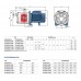 Pedrollo Plurijetm 4/80X многоступенчатый самовсасывающий насос