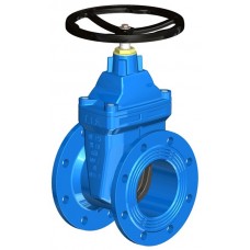Задвижка фланцевая с обрезиненным клином DN 100 PN16, тип A021 T.I.S