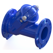 Клапан обратный фланцевый с шаром, канализационный DN 100 PN16, T.I.S тип C067