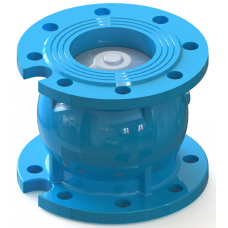 Клапан обратный фланцевый подпружиненный DN 100 PN16, T.I.S тип C086