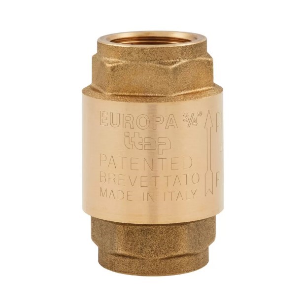 Клапан обратный латунный EUROPA 2 1/2" DN65