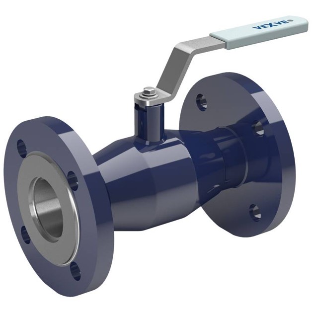 Кран шаровый стальной СП фланцевый VEXVE DN80 PN16