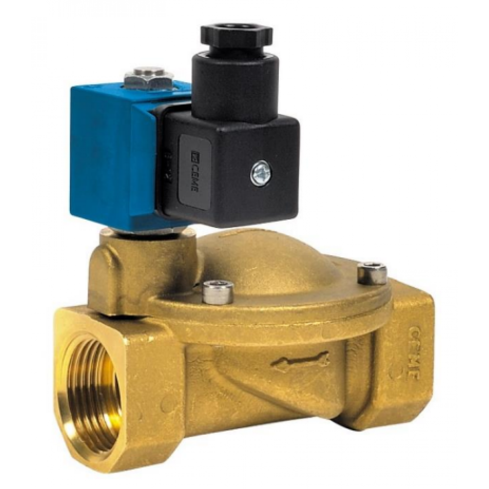 Клапан електромагнітний CEME 8514 1/2" NBR 230В нормально закритий