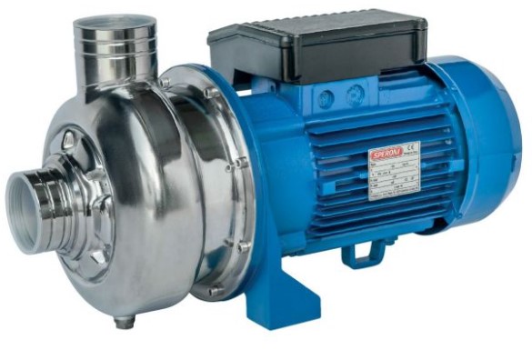 WX 500-A/3 насос Speroni с открытым рабочим колесом из н/ж стали