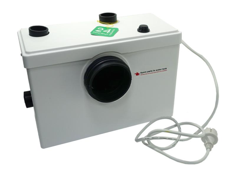 WC LIFT 100 канализационная станция 0,6kW, 3in+1out, 240л/хв., до t.90°С toНасоси