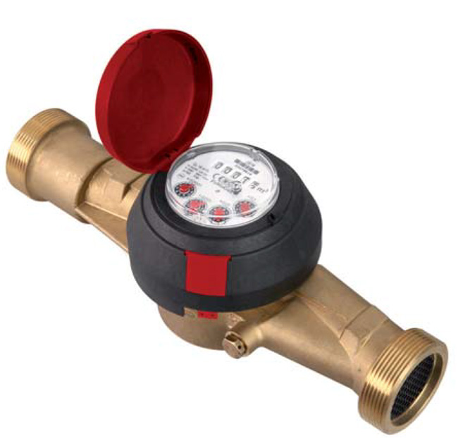 JS 130-16 (Ду40) резьбовой счётчик горячей воды 1 1/2", Apator PoWoGaz JS-130-16